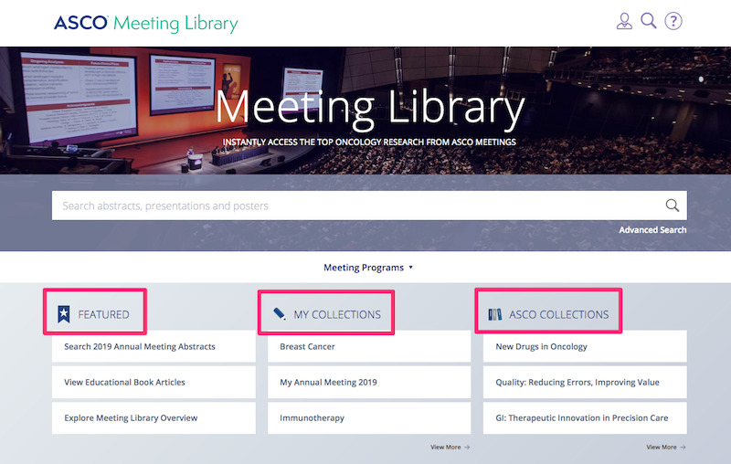 Meeting Library Home Page